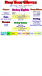 Mobile Screenshot of dropyourgloves.com